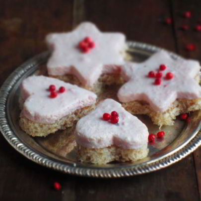 Канапе с муссом из ветчины и рикотты