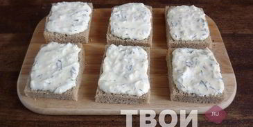 канапе с редиской