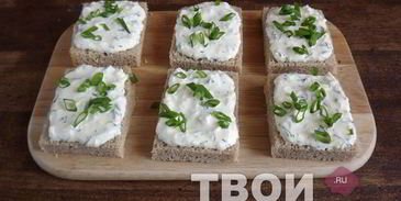 канапе с редиской