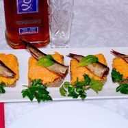 Рецепт Канапе со шпротами