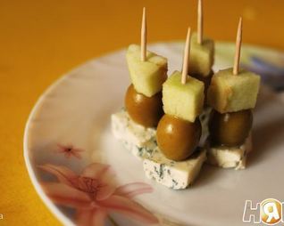 Канапе Яблочко Блю