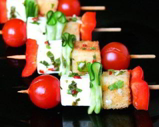 Сырные канапе