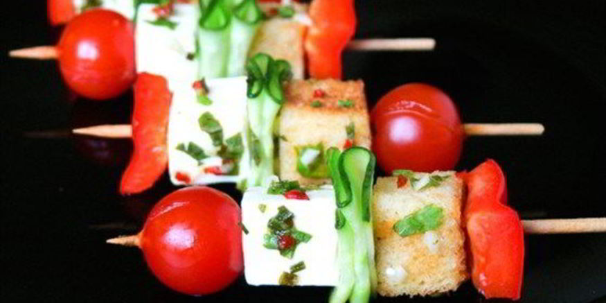 Рецепт сырных канапе