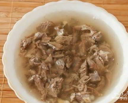 Холодец из говядины с желатином