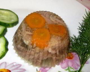 Холодец из гуся