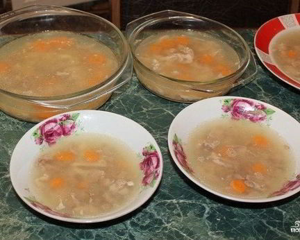 Холодец из индейки без желатина