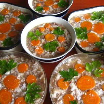 Холодец из куриных крылышек