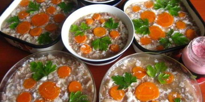 Рецепт холодца из куриных крылышек