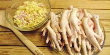 холодец из куриных лапок