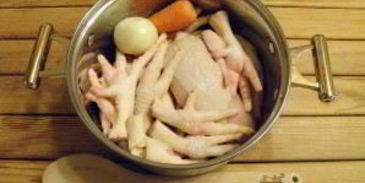 холодец из куриных лапок