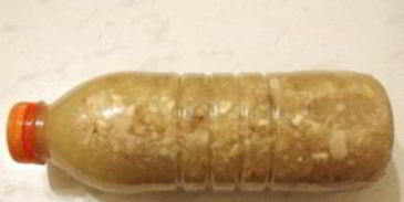 холодец из курицы в бутылке