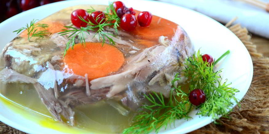 Рецепт холодца из петуха