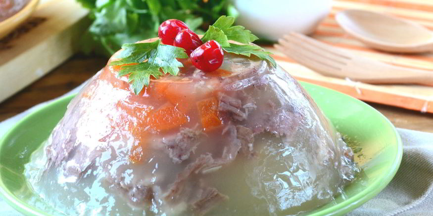 Рецепт холодца из рульки свиной