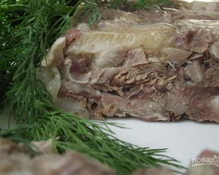 Холодец из свиной рульки