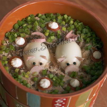 Холодец Поросята