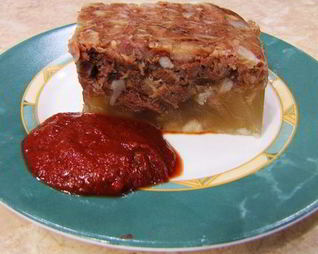 Холодец, просто холодец