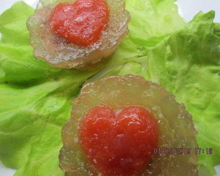 Холодец с коктейлем-желе Кровавая Мэри