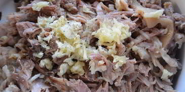 холодец с курицей и свининой