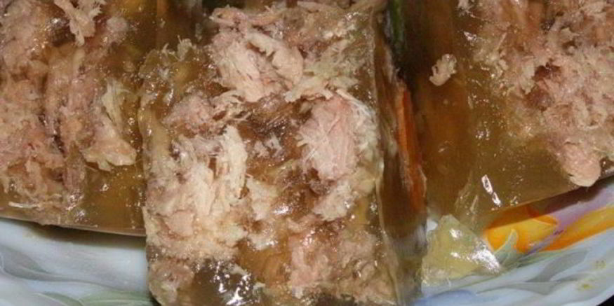 Рецепт холодца в банках на зиму