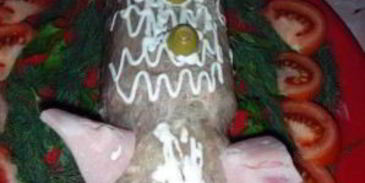 холодец в бутылке поросенок