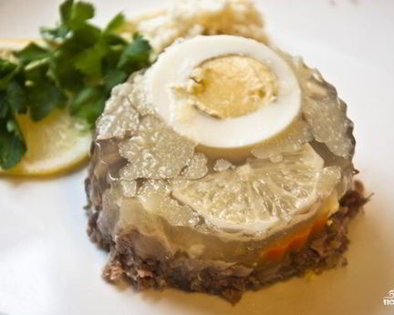 Холодец в мультиварке Борк