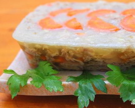 Куриный холодец в мультиварке редмонд