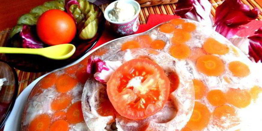 Рецепт нежного холодца