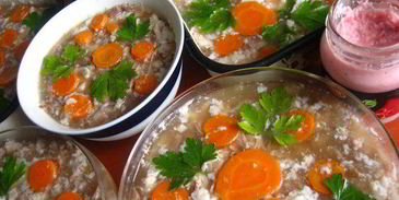 нежный холодец