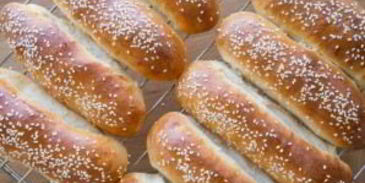 домашние булочки для хот-догов