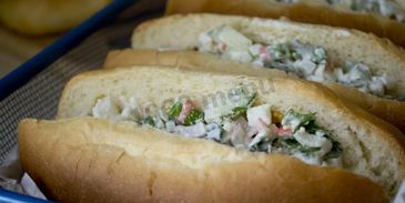 домашний хот дог в дрожжевом тесте