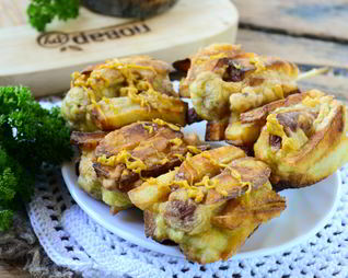 Хот дог из картошки фри