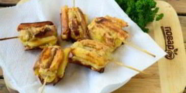 хот дог из картошки фри