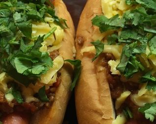 Хот-дог с чили