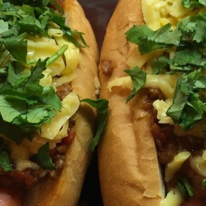 Хот-дог с чили