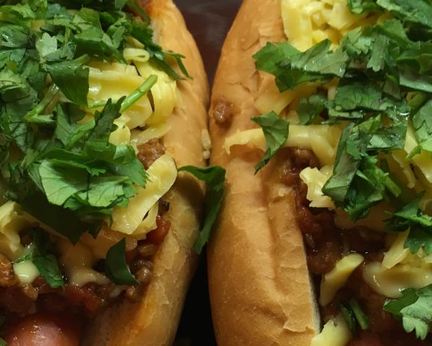 Хот-дог с чили