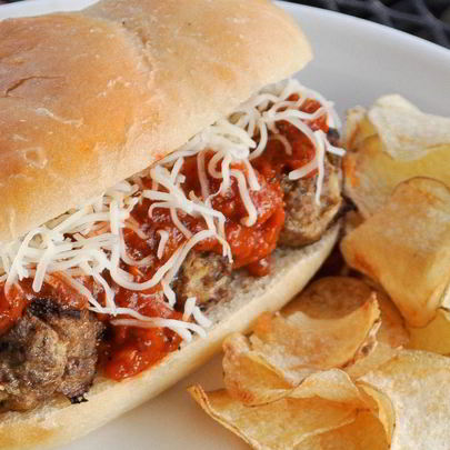 Хот-дог с фаршем