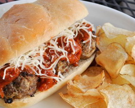 Хот-дог с фаршем