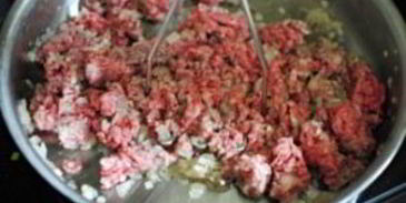 хот-дог с фаршем