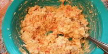 хот-дог с крабовыми палочками