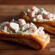 Рецепт Хот-дога с креветками