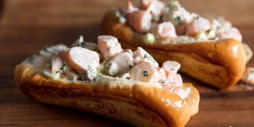 Рецепт хот-дога с креветками