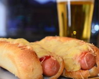 Хот-дог с сыром