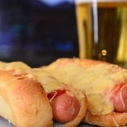 Хот-дог с сыром