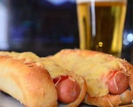 Хот-дог с сыром