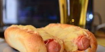 хот-дог с сыром