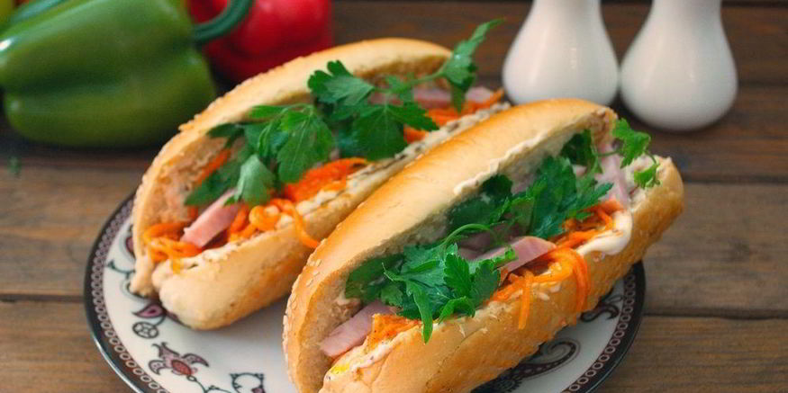 Рецепт хот-дога с ветчиной