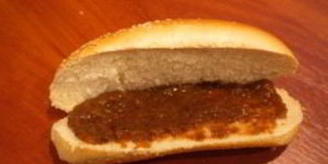 хот-дог с ветчиной