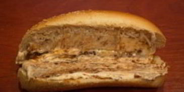 хот-дог с ветчиной