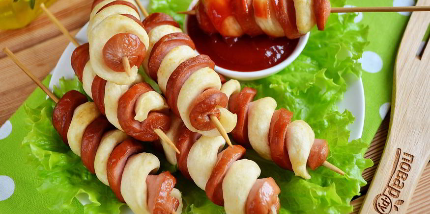 Рецепт хот-дога торнадо