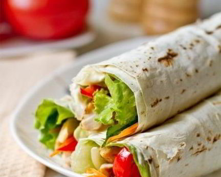 Хот-дог в лаваше